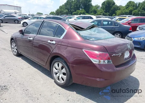 2008 Honda Accord 2.4 Ex z USA, uszkodzony, nr VIN 1HGCP26738A065134
